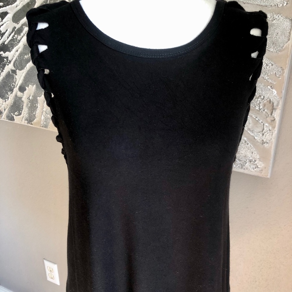 COPY - Evereve Peyton Jensen Black Tank